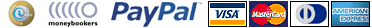 iClear, Moneybookers, Paypal, Kreditkarten akzeptiert