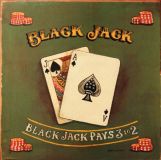 Black Jack  Blechschild