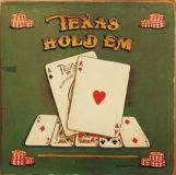 Texas Hold'em Blechschild