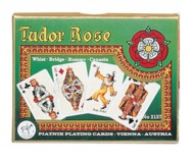 Tudor Rose Spielkarten de Luxe