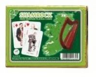 Shamrock Spielkarten de Luxe
