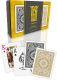 KEM - Pokerkarten Arrow Black und Gold Wide Jumbo Index